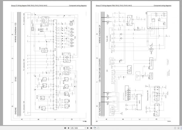 Volvo Truck Latin America 1.04 GB PDF EWD Electrical Wiring Documentation DVD 6