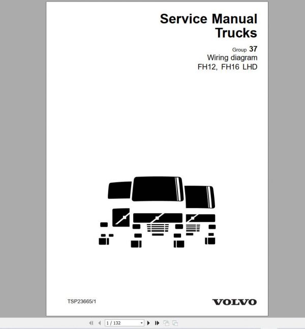 Volvo Truck Latin America 1.04 GB PDF EWD Electrical Wiring Documentation DVD 7