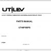 Yale Forklift A411 UT40 50PS Part Manual 76500007 09.2018