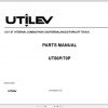 Yale Forklift A417 UT50 70P Part Manual 76500013 09.2018