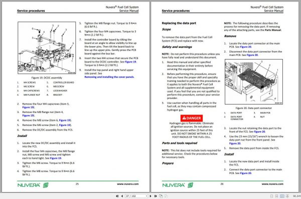 Yale Forklift Class 3 A3D7 N1340V24 M1320V24 Service Manual 02.2022 1
