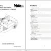 Yale Forklift Class 3 A7S7 MTA120UX Service Manual 03.2020