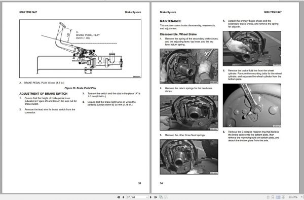 Yale Forklift Class 5 A7R9 KDP100UX Service Manual 550250631 07.2021 1