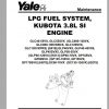 Yale Forklift Class 5 H878 GP135VX GP170SVX Service Manual 01.2022