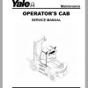 Yale Forklift Class 5 K876 GDP80 180EF Europe Service Manual 01.2022