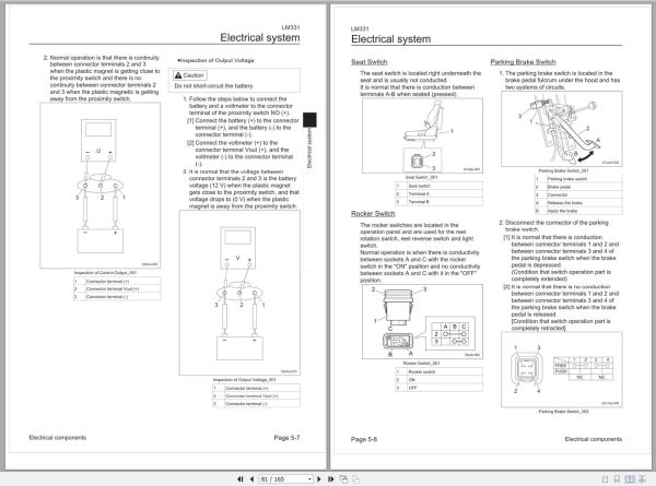 Baroness 3 Unit Surround Trim Mower LM331 10001 Service Manual 1