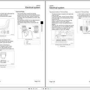 Baroness 5 Unit Fairway Mower LM2400 10001 Service Manual 1
