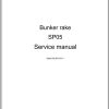 Baroness Bunker Rake SP05 10151 Service Manual