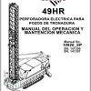 CAT Blast Hole Drill MD6640 49HR Operation and Maintenance Manual BI619483 ES