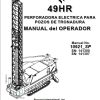 CAT Blast Hole Drill MD6640 49HR Operation and Maintenance Manual BI619485 ES