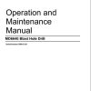 CAT Blast Hole Drill MD6640 Operation and Maintenance Manual BI012586 EN FR