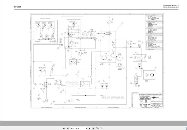 CAT Blast Hole Drill MD6640 Operation and Maintenance Manual BI012636 1