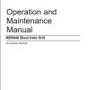 CAT Blast Hole Drill MD6640 Operation and Maintenance Manual BI012705