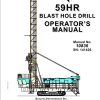 CAT Blast Hole Drill MD6750 59HR Operator Manual BI619852