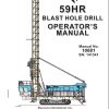 CAT Blast Hole Drill MD6750 59HR Operator Manual BI624058