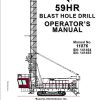 CAT Blast Hole Drill MD6750 59HR Operator Manual BI624276