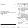 CAT Excavator 314C Electrical System 204 1879 05 KJA144 185 PCA215 231 UENR3209 Electric Schematic 1