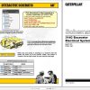 CAT Excavator 314C Electrical System 204 1879 Electric System Schematic 1