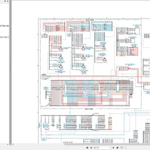 CAT Excavator 314C Electrical System KJA123 143 PCA183 214 204 1879 03 UENR3208 Electric Schematic 2