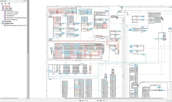 CAT Excavator 314C KJA114 122 PCA145 182 UENR3207 05 2012 Electrical System Schematic 2