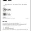 CAT Forklift 2CC4000 Schematic Service Operation Maintenance Manual