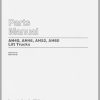 CAT Forklift AH40 AH46 AH52 AH60 Spare Parts Manual