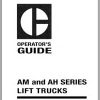 CAT Forklift AM30 GEC01029t 8.5×5.5 Operators Guide