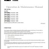 CAT Forklift DP100N2 Schematic Service Operation Maintenance Manual