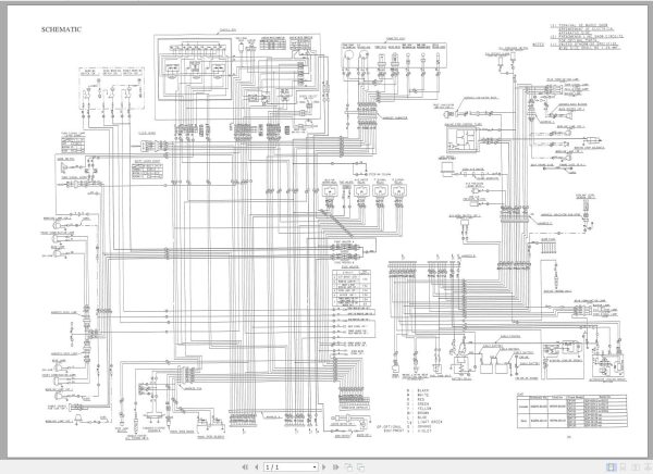 CAT Forklift DP135 Schematic Service Operation Maintenance Manual 1