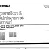 CAT Forklift DP25 Schematic Service Operation Maintenance Manual 1