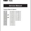 CAT Forklift DP25K Schematic Service Operation Maintenance Manual