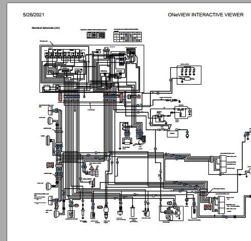 CAT Forklift DP25K Schematic Service Operation Maintenance Manual 2