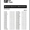 CAT Forklift DP25NM Schematic Service Operation Maintenance Manual