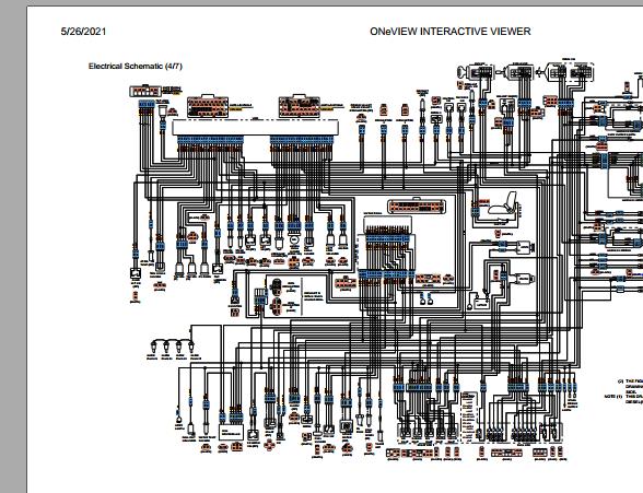 CAT Forklift DP25NM Schematic Service Operation Maintenance Manual 2