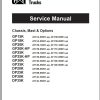 CAT Forklift DP30K Schematic Service Operation Maintenance Manual