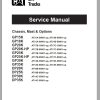 CAT Forklift DP35K Schematic Service Operation Maintenance Manual