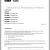 CAT Forklift DP40N1 Schematic Service Operation Maintenance Manual