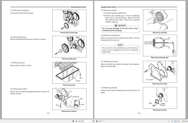 CAT Forklift DP70 Service Manual 2