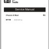 CAT Forklift DP70N Schematic Service Operation Maintenance Manual