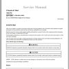 CAT Forklift DP70N1 Schematic Service Operation Maintenance Manual 2