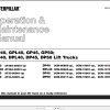 CAT Forklift DPL40 Service Operation Maintenance Manual 1