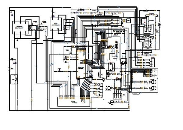CAT Forklift E10000 Schematic Service Operation Maintenance Manual 2