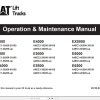 CAT Forklift E12000 Schematic Service Operation Maintenance Manual