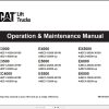 CAT Forklift E3000 Operation Maintenance Manual
