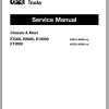 CAT Forklift E7000 Schematic Service Operation Maintenance Manual