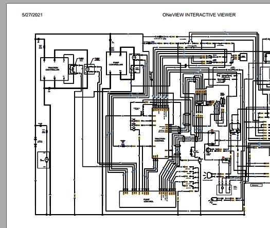 CAT Forklift E7000 Schematic Service Operation Maintenance Manual 2