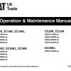 CAT Forklift EC18KL Schematic Service Operation Maintenance Manual