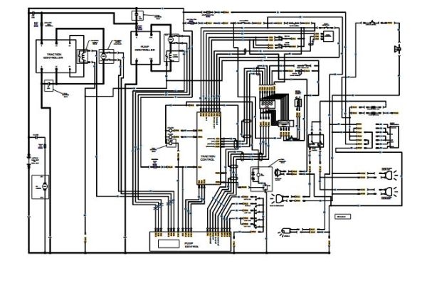 CAT Forklift EC25K Schematic Service Operation Maintenance Manual 2