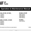 CAT Forklift EC25KE Schematic Service Operation Maintenance Manual