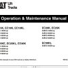 CAT Forklift EC25KL Schematic Service Operation Maintenance Manual 1